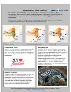 University at Albany /  SUNY / Technology / Tech Valley / Nanoengineering / SEMATECH / Impact of nanotechnology / Nanotechnology / New York / College of Nanoscale Science and Engineering