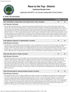 Achievement gap in the United States / Charter school / Project-based learning / For-profit education / Project GRAD Houston / Education / Alternative education / Houston Independent School District