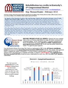 Microsoft Word - 4th District[removed]tax credits