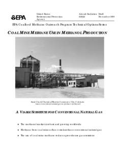 Coal Mine Methane Use in Methanol Production