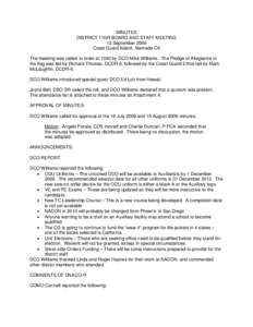 Microsoft Word - District Board and Staff Meeting Minutes - 12 September 2009