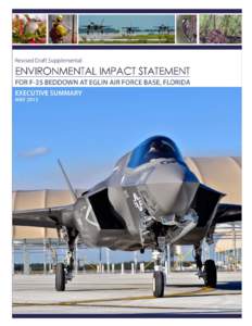 Revised Draft Supplemental Environmental Impact Statement for F-35 Beddown at Eglin Air Force Base, Florida:  EXECUTIVE SUMMARY