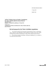 Climate change policy / Climate change / Kyoto Protocol / Assigned amount units / Land use /  land-use change and forestry / Emissions trading / First commitment period / Bali Road Map / United Nations Climate Change Conference / United Nations Framework Convention on Climate Change / Environment / Carbon finance