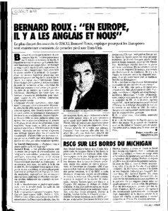 I  BERNARD ROUX: 