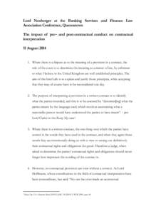 Contract / Carmichael v National Power plc / Conflict of contract laws / Interpreting contracts in English law / Investors Compensation Scheme Ltd v West Bromwich Building Society / Law / Contract law / Chartbrook Ltd v Persimmon Homes Ltd