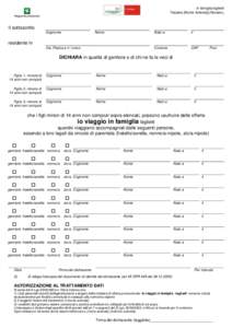 in famiglia biglietti Tessera [Nome Azienda] [Numero] Il sottoscritto Cognome