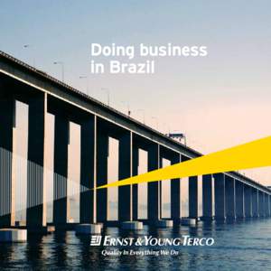 Doing business in Brazil 00 | Ernst & Young | Doing Business in Brazil