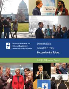 Driven By Faith. Grounded in Policy. Focused on the FutureAnnual Report  Driven By Faith.