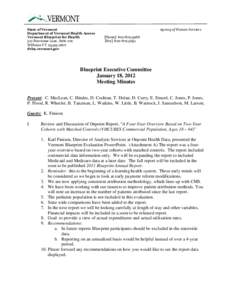 State of Vermont Department of Vermont Health Access Vermont Blueprint for Health 312 Hurricane Lane, Suite 201 Williston VT[removed]dvha.vermont.gov