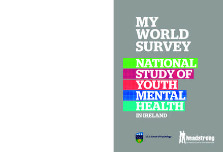 design_www.reddog.ie  My world SUrvey  National Study of Youth Mental Health My world