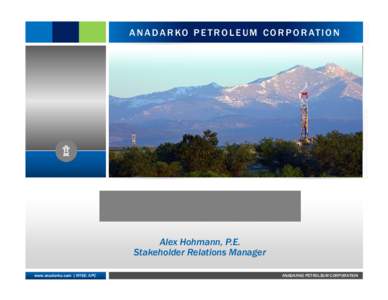 Microsoft PowerPoint - Oil and Gas - Anadarko