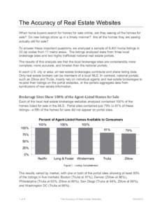 Trulia / Real estate broker / Move / For sale by owner / Comparison of real estate websites / Real estate / Zillow / Redfin