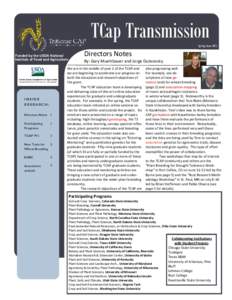 PAGE  TCap Transmission Spring Issue 2012