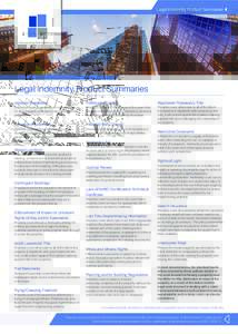 Legal Indemnity Product Summaries  Legal Indemnity Product Summaries Adverse Possession  Forfeiture of Lease