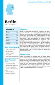 ©Lonely Planet Publications Pty Ltd  Berlin % 030 / POP 3.5 MILLION  Sights.............................. 58