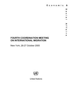 Microsoft Word - Coord. Meeting 2005 Front Matter F.doc