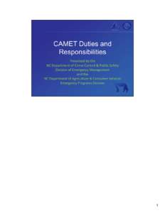 Microsoft PowerPoint - 2_CAMET_duties&responsibilities.ppt [Compatibility Mode]