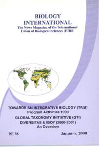 Towards An Integrative Biology (TAIB) Program