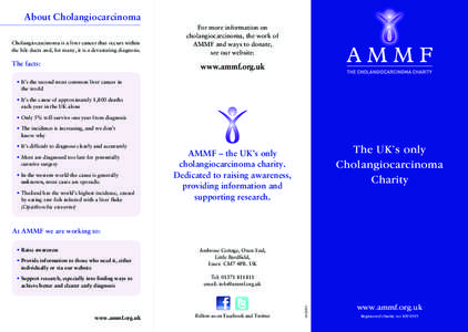 Cholangiocarcinoma / Liver cancer / Primary sclerosing cholangitis / Bile duct / Jaundice / Liver disease / Ascending cholangitis / Liver / Cancer / Medicine / Hepatology / Health