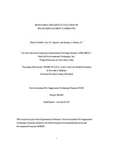 Biology / Scientific method / Animal testing / Toxicity / Bromotrifluoromethane / Fire extinguisher / Toxicology testing / Draize test / HAZMAT Class 6 Toxic and Infectious Substances / Toxicology / Animal rights / Science