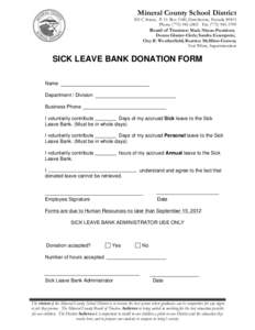 Sick leave / Accrual / Employment compensation / Leave / Labor