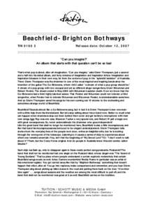 ::::::::::::::::::::::::::::::::::::::::::::::::::::::::::::::::::::::::::::::::::::::::::::::::::::::::::::::::::::  Beachfield- Brighton Bothways TIN[removed]Release date: October 12, 2007