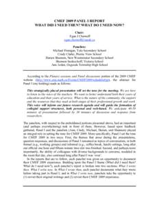 Education reform / Alternative education / Standards-based education / Inquiry-based learning / Differentiated instruction / Eleanor Duckworth / Caleb Gattegno / Education / Educational psychology / Philosophy of education