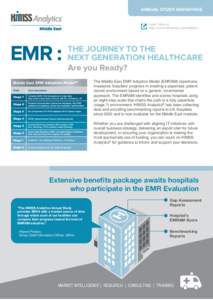 Medical informatics / Healthcare in the United States / Patient safety / Healthcare Information and Management Systems Society / Electronic health record / Benchmarking / Health information technology / Health / Medicine / Health informatics