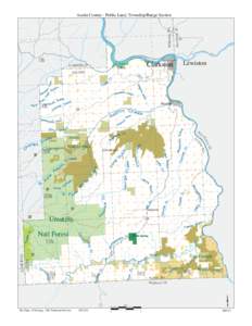 Nez Perce, Id.  Whitman, Wa. Asotin County - Public Land, Township/Range Section