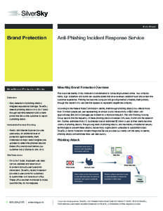 Data Sheet  Brand Protection How Brand Protection Works Detection