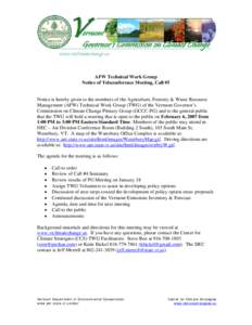 Microsoft Word[removed]VT AFW Call#5 - Notice.doc