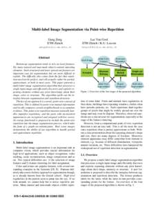 Multi-label Image Segmentation via Point-wise Repetition