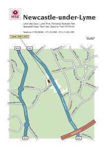 HSE Newcastle Under Lyme Map and Directions