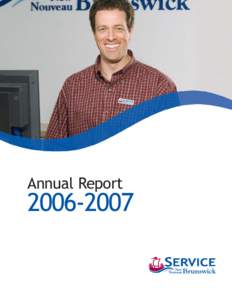 Annual Report[removed] September 28, 2007 The Honourable Greg Byrne