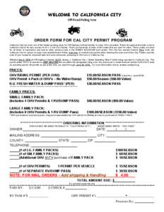 Microsoft Word - MAIL ORDER PERMIT FORM 2013 SEASON.doc