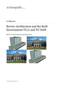 Report Review Architecture TUe and TUD_20110524_Final