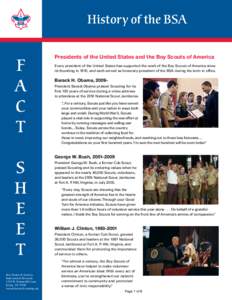 History of the BSA  F A C T