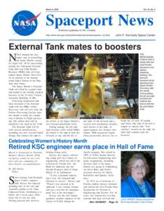 March 4, 2005  Vol. 44, No. 5 Spaceport News America’s gateway to the universe.