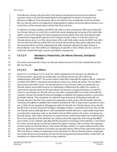 Public Draft, Bay Delta Conservation Plan: Chapter 5, Effects Analysis