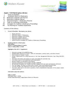 Debt / Bankruptcy in the United States / Bankruptcy / Chapter 11 /  Title 11 /  United States Code / United States bankruptcy court / Chapter 9 /  Title 11 /  United States Code / Chapter 13 /  Title 11 /  United States Code / Chapter 15 /  Title 11 /  United States Code / Federal Rules of Bankruptcy Procedure / United States bankruptcy law / Law / Personal finance