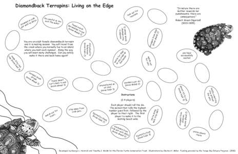 Diamondback Terrapins: Living on the Edge  Robert Green Ingersollf