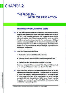 CHAPTER 2 THE PROBLEM NEED FOR FIRM ACTION SHRINKING OPTIONS, GROWING COSTS 14.
