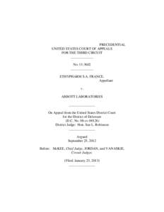 PRECEDENTIAL UNITED STATES COURT OF APPEALS FOR THE THIRD CIRCUIT _____________ No_____________