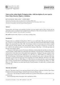 Mecoptera / Yixian Formation / Mesozoic / Jehol Biota / Daohugou Beds / Jurahylobittacus / Geology of China / Lagerstätten / Asia