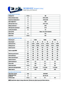 Microsoft Word - SE280HDZspecsENGLISH.doc