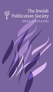 The Jewish Publication Society 2015 catalog x M