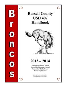 Russell County USD 407 Handbook