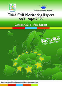 Third CoR Monitoring Report on Europe[removed]October 2012 Table of Contents