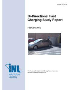 INL/EXT[removed]Bi-Directional Fast Charging Study Report February 2012