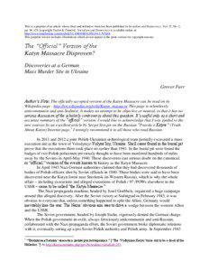 This is a preprint of an article whose final and definitive form has been published in Socialism and Democracy, Vol. 27, No. 2, pp[removed]copyright Taylor & Francis]; Socialism and Democracy is available online at: http://www.tandfonline.com/doi/full[removed][removed]